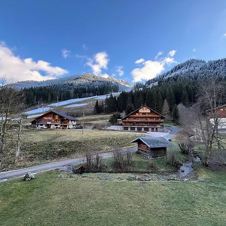 Confortable Pres Des Pistes Avec Balcon Et Parking Apartment Chatel